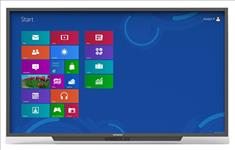 Hitachi, 86, UHD, Interactive, Flat, Panel, Display, with, up, to, 10, points, of, touch, 