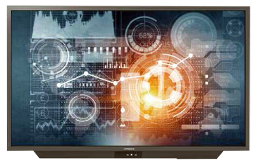 Hitachi, 75, Interactive, Flat, Panel, Display, 3840, x, 2160, (UHD), 20, points, of, touch, 