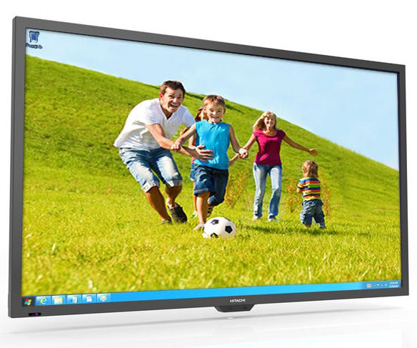 Hitachi, 65, 10, HD, Point, Touch, Interactive, LED, Panel, 