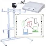 Qomo, 88, WXGA, 6-Point, Interactive, Whiteboard, +, Hitachi, Bright, Portable, Bundle, 