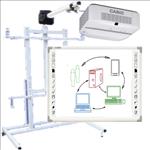 Qomo, 88, WXGA, 6-Point, Interactive, Whiteboard, Lampless, Portable, bundle, 