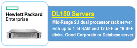HPE DL 180 Servers