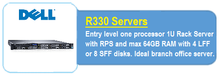 Dell R330 Servers