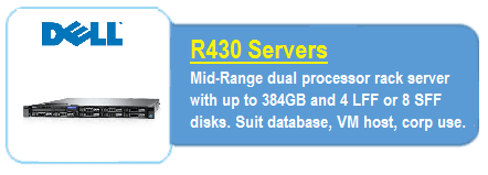 Dell R430 Servers