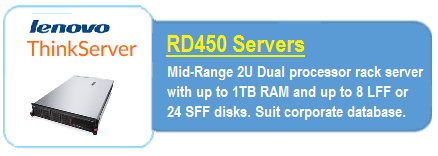 Lenovo RD450 Servers