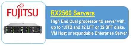 Fujitsu RX2560 Servers