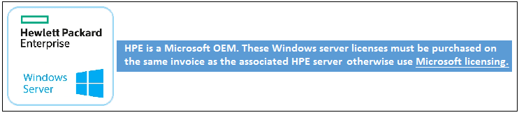 HPE Windows Server