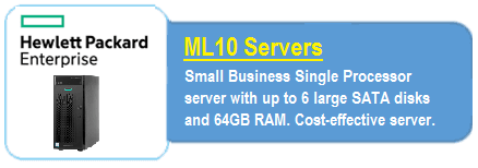 HPE ML 10 Servers