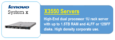 Lenovo X3550 Servers