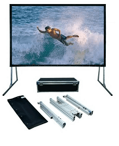 SG ZF Series Easy Fold Projection Screen 372" 16:10 format both Front and Rear surfaces (8m x 5m)
