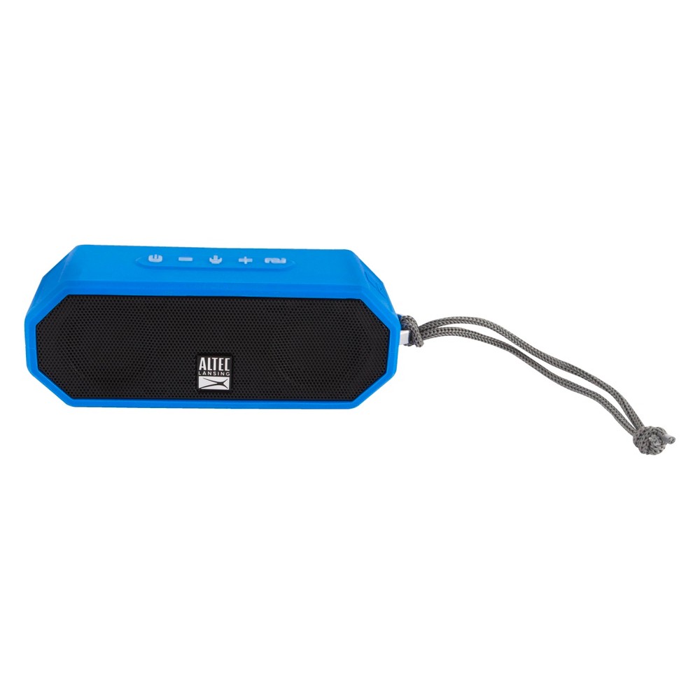 Portable/Altec: Altec, Lansing, Jacket, H20, 4, Blue, -, EVERYTHING, PROOF, Rugged, &, waterproof, Bluetooth, speaker, (10, hrs, Battery, /, 2000mAh), 
