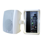 Australian, Monitor, AMPAV40W, Powered, Speakers, High, quality, White, 