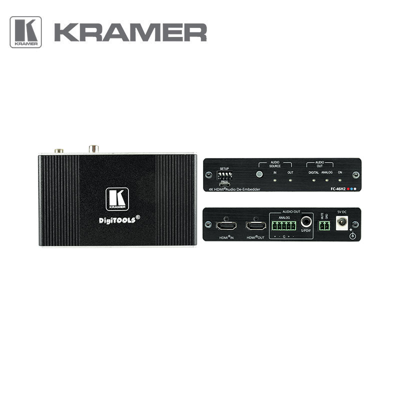 Kramer, FC-46H2, HDMI, Audio, De-embedder, 