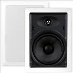 8, Glass, Fibre, Cone, In, Wall, Rectangle, Speakers, Pair, XQ8205B.x2, 