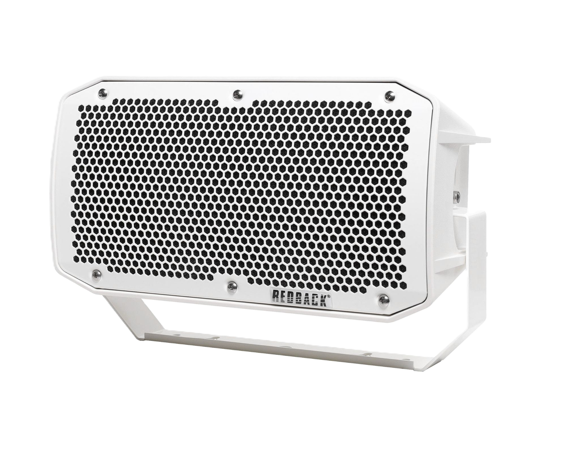 Redback, High, Power, IP56, 100V, White, PA, Outdoor, Speaker, 