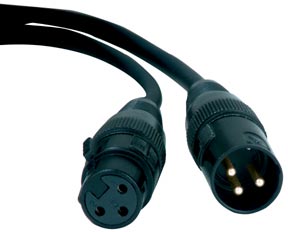 Cables/Sg Audio Visual: 3pin, DMX, Cable, 110ohm, -, Dual, Shielded, 3m, 
