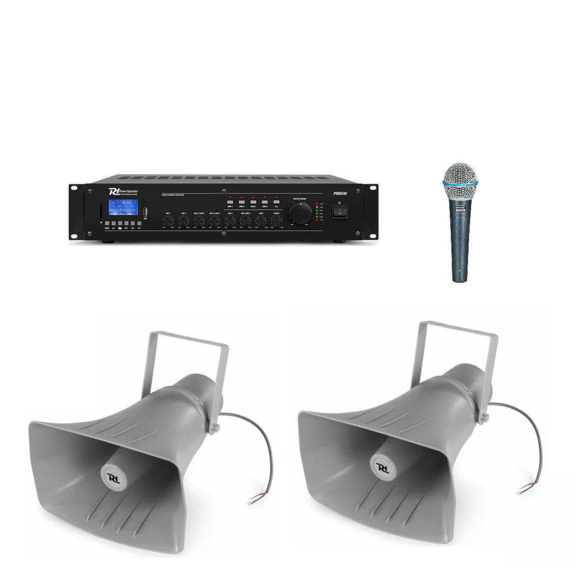 Entry, Level, Outdoor, Horn, Speaker, System, 
