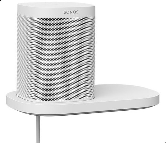 Stands/SONOS: Sonos, Shelf, For, One, and, Play:1, White, 