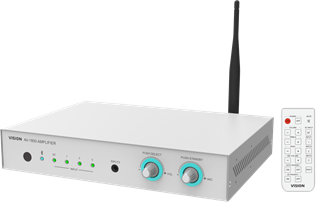 Vision, Stereo, Amplifier, -, 100w, (rms, @, 8, ohms), Bluetooth, (renameable, and, pin, 