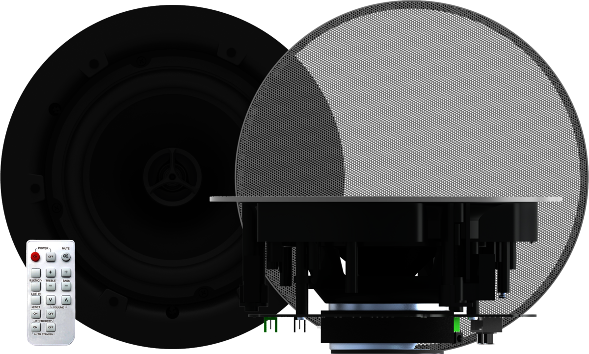 Vision, Active, In-Celing, Speakers, [PAIR], 2x30w, (rms), 1x, stereo, line-level, inp, 