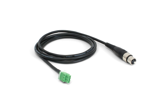 Williams, Sound, XLR, female, to, 3-pin, Phoenix, Contact®, male, connector., For, use, with, IC-2, 