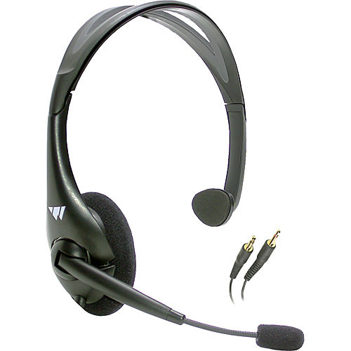 Williams, Sound, Headset, with, boom, microphone., 2, x, 3.5mm, TRS, plugs., Use, with, Digi-Wave, 