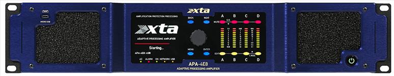 XTA, APA, -, 3400W, 4, channel, amplifier, with, XTA, DSP, processing, network, contr, 
