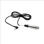 Yamaha, XLR, female, connector, to, 3.5mm, unbalanced, male, connector., 