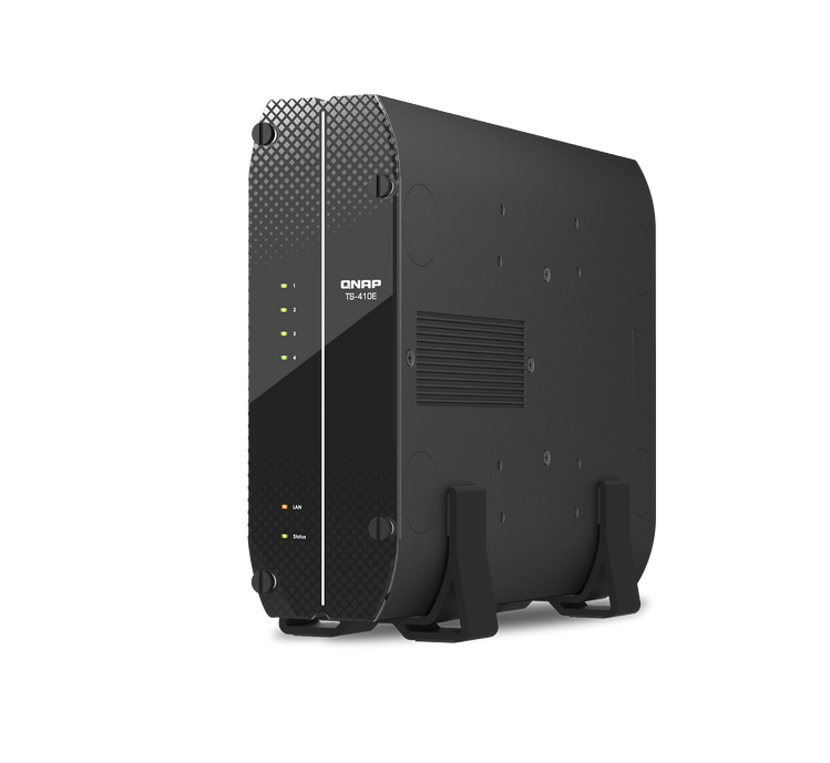 TS-410E-8G, 4-bay, Tower, NAS, with, Celeron, J6412, quad-core, onboard, 8GB, RAM, (not, expandable), 4, x, 2.5-inch, SATA, 
