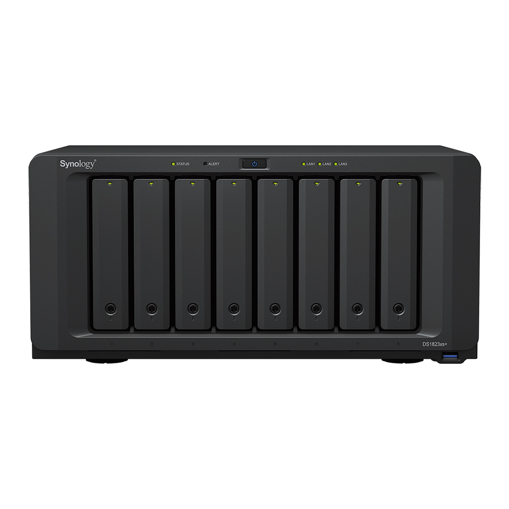 Synology, DS1823xs+, DiskStation, 8-Bay, NAS, (, SYNOLOGY, HDD, only, ), 