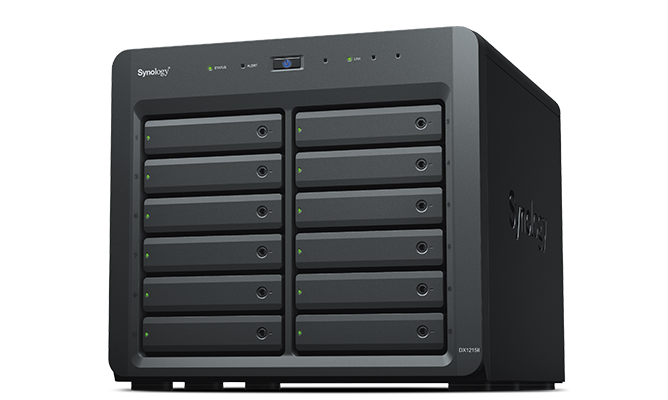 Synology, DX1215II, DiskStation, Expansion, add, on, 12, 