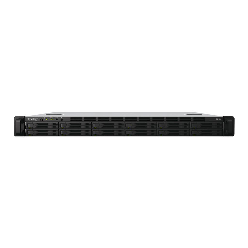 Synology, FS2500, FlashStation, 1U, 12, bay, (RAIL, KIT, OPTIONAL), 