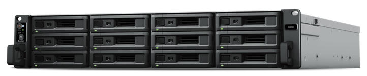 Synology, SA6400, 4U, RackStation, 12Bay, Scalable, NAS, (, RAIL, KIT, optional, ), with, Redundant, Power, (USE, SYNOLOGY, SAS, HAS5300, s, 