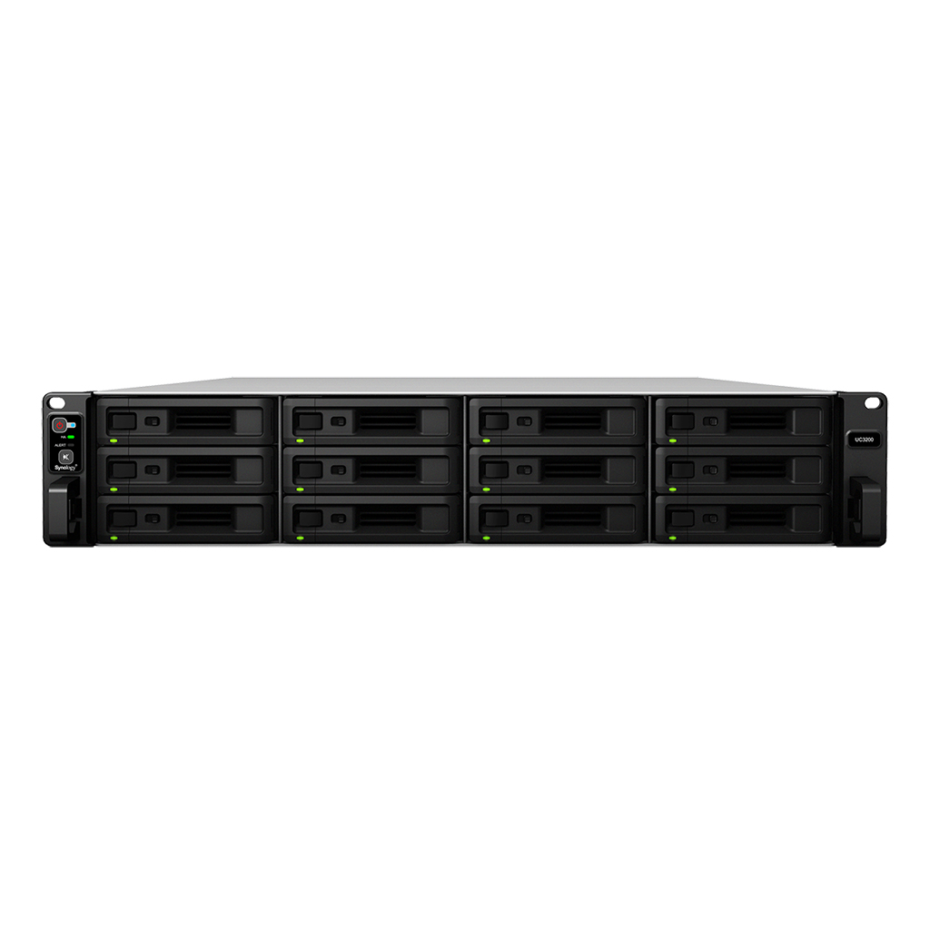 Synology, SA3610, 12-bay, SAS, Rackmount, model, (RAIL, KIT, OPTIONAL), with, redundant, power, supply(SYNOLOGY, DRIVES, ONLY), 