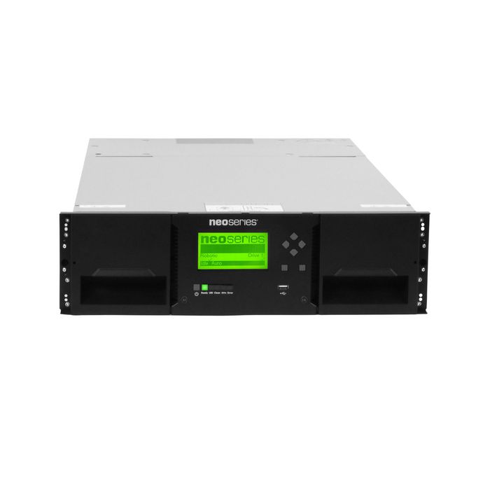 Tape Libraries/Tandberg Data/ Overland Storage: NEOxl, 40, 3u/40-slot, base/1-drive/LTO9, SAS, 