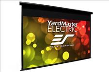 Elite, Screens, YardMaster, 110, 16:9, Motorised, Fibreglass, Back, Flame, Retardant, Projector, Screen, 