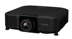 Epson, EB-PU1008B, WUXGA, 8500, Lumens, Black, Laser, NO, LENS, 