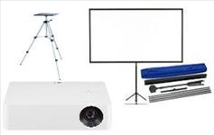 1000, Lumen, FHD, LED, Portable, Smart, Projector, plus, Portable, Tripod, Screen, and, Projector, Stand, 