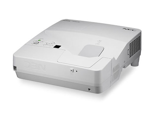 NEC, UM351WG, UST, Projector, with, Wall, Mount, 