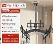 Generic, Tri-Mount, for, 3, TVs, or, Monitors, 