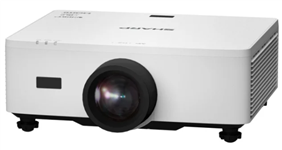 Sharp, P721Q, 7200lm, 4K, UHD, P, Series, Laser, Projector, -, White, 