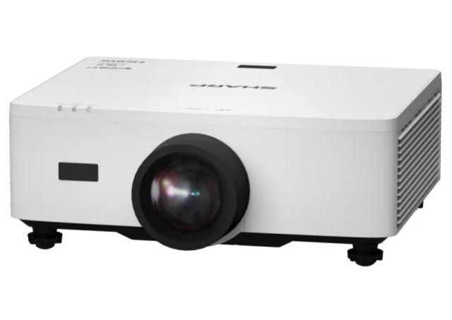 Sharp, P721Q, 4K, UHD, 7200, Lumen, Laser, Projector, with, 1.25-2:1, throw, lens, 