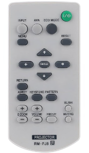 Sony, RM-PJ8, Projector, Remote, Control, 