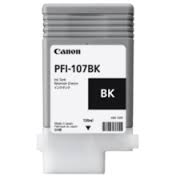 Ink Cartridges/Canon: Canon, PFI-107BK, BLACK, INK, -, 130ML, 