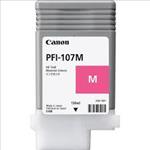 Canon, PFI-107M, MAGENTA, INK, -, 130ML, 