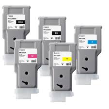 Ink Cartridges/Canon: Canon, PFI-320, set, of, 5, x, 300ml, inks, for, TM, Printers, 