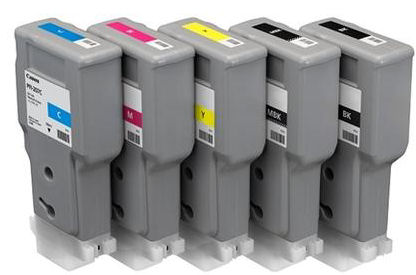 Ink Cartridges/Canon: Canon, PFI-710, 700ml, 5-Ink, Set, for, all, TX, Models, 