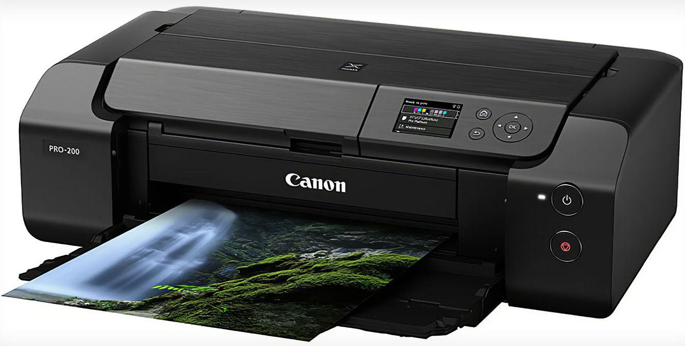 Canon, PRO200, 8, Ink, A3, Plus, Professional, Inkjet, Graphics, Printer, 