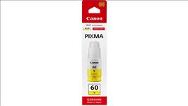 Canon, GI60, Yellow, Ink, Bottle, (7, 700, pages), 