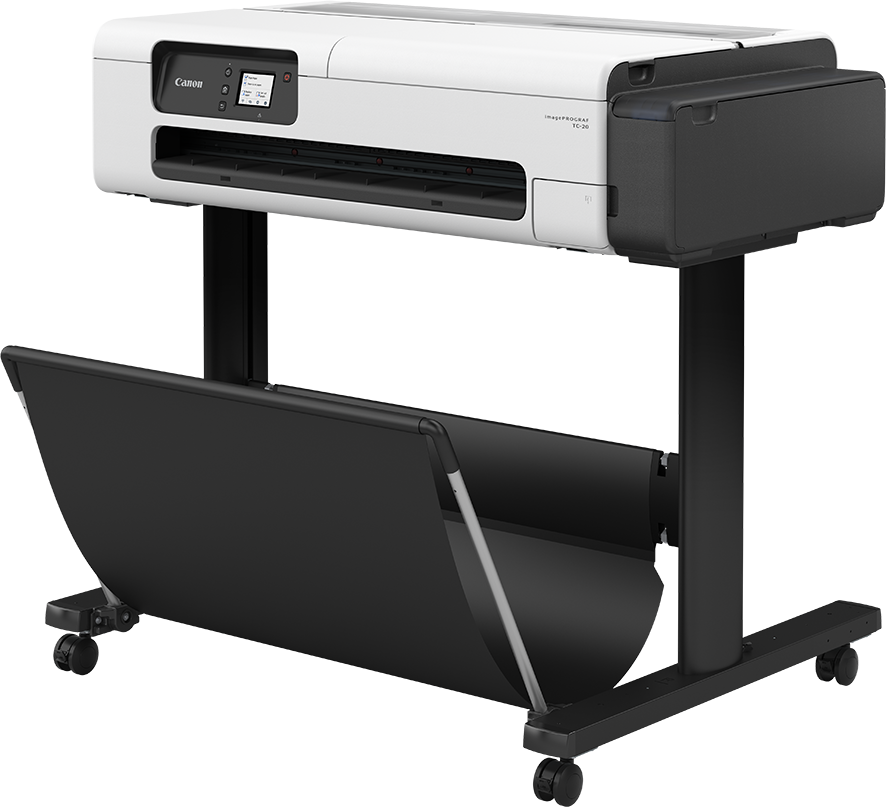 Canon, iPF, TC-20, 24, A1, 4, Colour, Compact, Large, Format, Printer, with, Stand, plus, BONUS, 